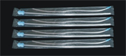 Foam catheter with flexible extension 004-02